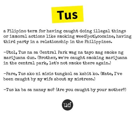tus meaning pinoy|Urban Dictionary: Tus.
